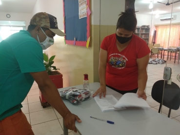 Foto 19: CUIDANDO DOS NOSSOS PEQUENINOS: Novos agasalhos para os alunos da Rede Municipal de Ensino de Quatá