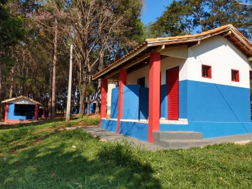 Foto 1: Obra de revitalização do Balneário entra na fase de pintura