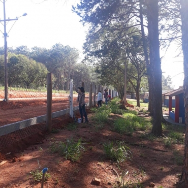 Foto 8: Obra de revitalização do Balneário entra na fase de pintura