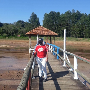 Foto 2: Obra de revitalização do Balneário entra na fase de pintura