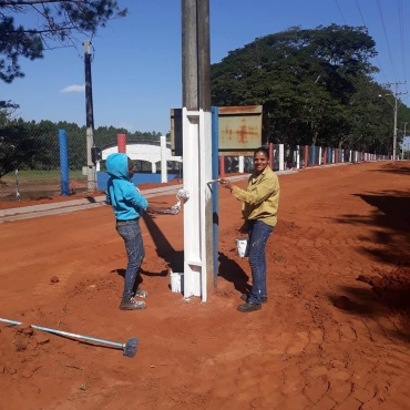 Foto 31: Obra de revitalização do Balneário entra na fase de pintura