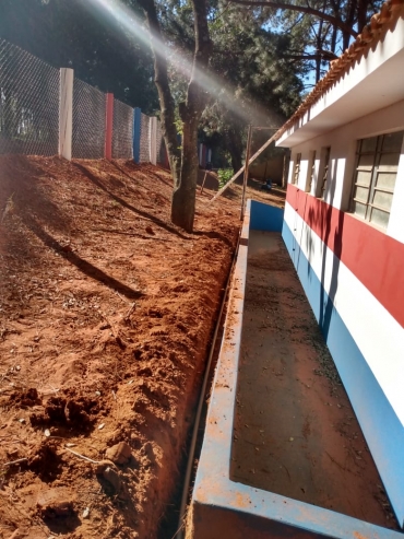 Foto 37: Obra de revitalização do Balneário entra na fase de pintura