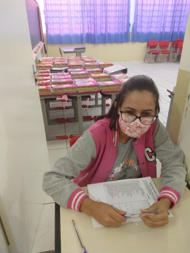 Foto 9: CUIDANDO DOS NOSSOS PEQUENINOS: Novos agasalhos para os alunos da Rede Municipal de Ensino de Quatá