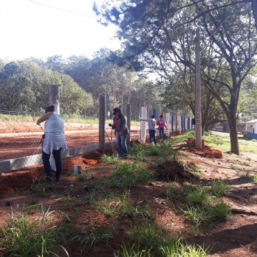 Foto 28: Obra de revitalização do Balneário entra na fase de pintura