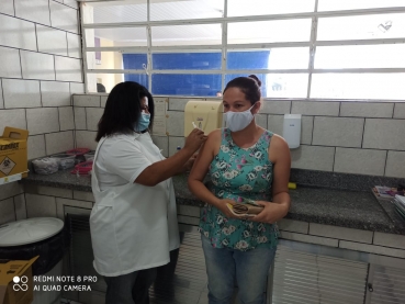 Foto 1: Campanhas de Vacinação atingem meta em Quatá