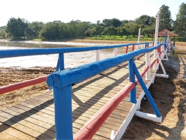 Foto 24: Obra de revitalização do Balneário entra na fase de pintura