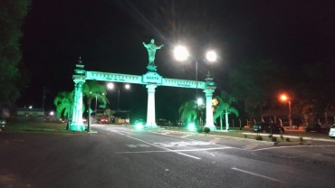 Notícia Praça do Natal é inaugurada em Quatá