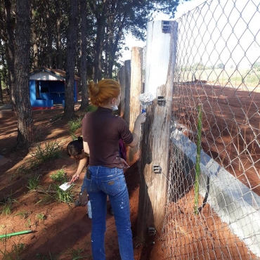 Foto 20: Obra de revitalização do Balneário entra na fase de pintura