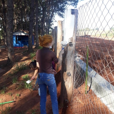 Foto 20: Obra de revitalização do Balneário entra na fase de pintura