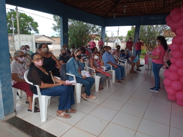 Notícia CRAS promove palestra em prol do Outubro Rosa