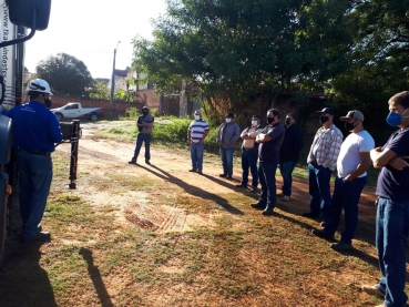 Foto 41: Funcionários da Prefeitura de Quatá participam de treinamento para veículos pesados