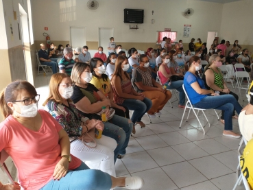 Foto 2: Saúde realiza primeiro evento coletivo após retomada das atividades presenciais
