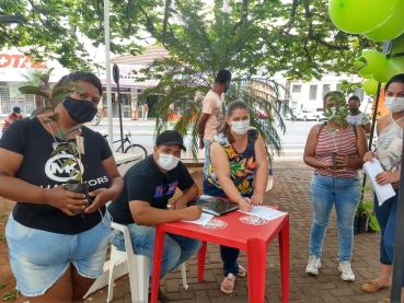 Foto 7: Comemoração ao Dia da Árvore. A favor da saúde. Em respeito ao Meio Ambiente!