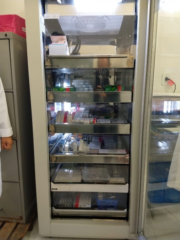 Notícia Saúde compra nova geladeira para Vacinas