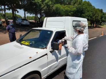 Notícia Quatá volta a fazer barreira sanitária