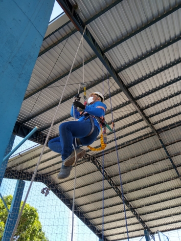 Foto 29: Prefeitura, Sindicato e Senar  iniciam treinamento de NR 35 - Segurança no Trabalho em Altura 