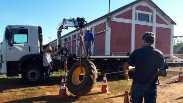 Foto 15: Funcionários da Prefeitura de Quatá participam de treinamento para veículos pesados