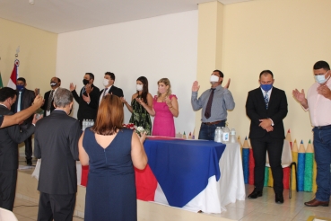 Foto 90: Reeleito, Marcelo Pecchio toma posse como Prefeito de Quatá
