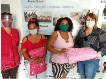 Notícia 270 Famílias de Quatá recebem cobertores 