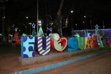 Foto 42: Inauguração da Praça do Natal - Natal Luz 2021 em Quatá