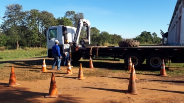 Foto 48: Funcionários da Prefeitura de Quatá participam de treinamento para veículos pesados