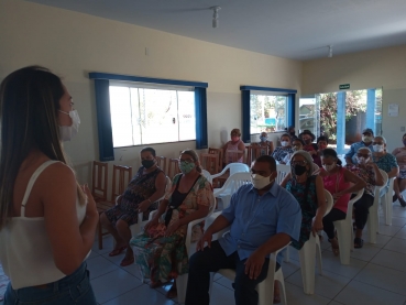 Foto 9: CRAS programa oficinas visando discussões a respeito do Impacto da Pandemia na Saúde Mental das Famílias