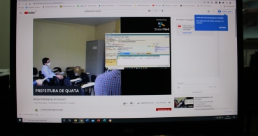 Notícia Licitações de Quatá são transmitidas ao vivo pela internet