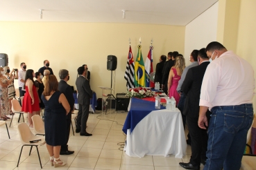 Foto 112: Reeleito, Marcelo Pecchio toma posse como Prefeito de Quatá