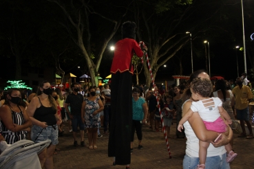 Foto 56: Inauguração da Praça do Natal - Natal Luz 2021 em Quatá