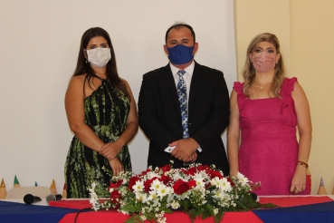 Foto 169: Reeleito, Marcelo Pecchio toma posse como Prefeito de Quatá