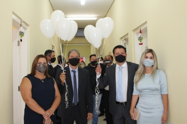 Foto 36: Reeleito, Marcelo Pecchio toma posse como Prefeito de Quatá