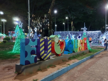 Foto 12: Inauguração da Praça do Natal - Natal Luz 2021 em Quatá