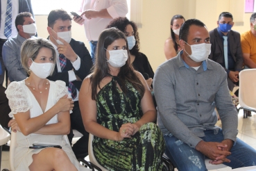 Foto 32: Reeleito, Marcelo Pecchio toma posse como Prefeito de Quatá