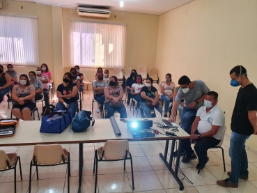 Foto 17: Berçaristas participam de formação para Primeiros Socorros