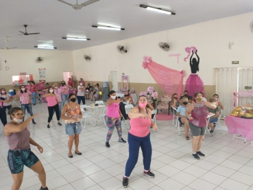 Foto 60: Mês de Prevenção ao Câncer de Mama. 