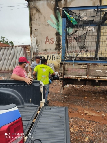 Foto 5: Mais de 500 quilos são arrecadados na coleta de lixo eletrônico