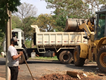 Foto 10: Prefeitura recolhe toneladas de entulhos durante o bota fora. Fique atento: está em vigor a Lei da caçamba.