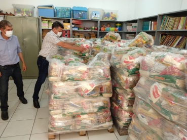 Notícia Prefeitura realiza entrega de mais um  Kit Alimentação para os alunos