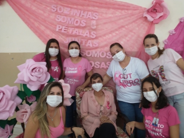 Foto 55: Mês de Prevenção ao Câncer de Mama. 