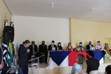 Foto 141: Reeleito, Marcelo Pecchio toma posse como Prefeito de Quatá