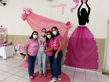 Foto 36: Mês de Prevenção ao Câncer de Mama. 