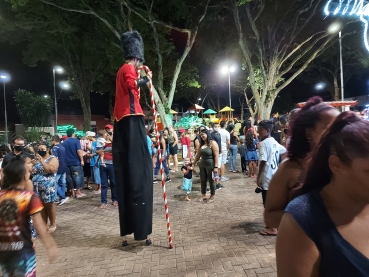 Foto 22: Inauguração da Praça do Natal - Natal Luz 2021 em Quatá