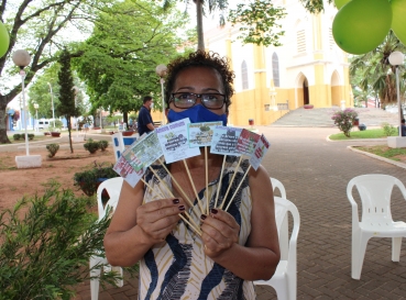 Foto 37: Comemoração ao Dia da Árvore. A favor da saúde. Em respeito ao Meio Ambiente!