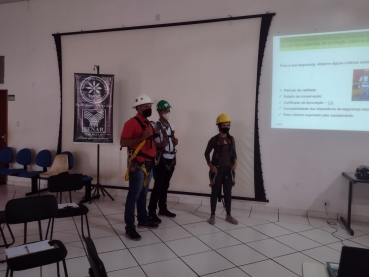 Foto 6: Prefeitura, Sindicato e Senar  iniciam treinamento de NR 35 - Segurança no Trabalho em Altura 
