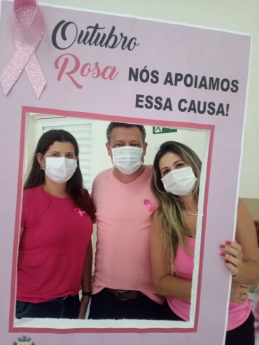 Foto 27: Mês de Prevenção ao Câncer de Mama. 