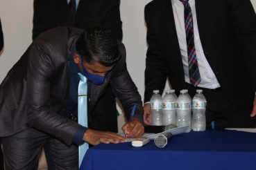 Foto 113: Reeleito, Marcelo Pecchio toma posse como Prefeito de Quatá
