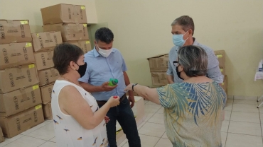 Foto 71: Novos Crocs, Tênis e Agasalhos são entregues para os alunos da Rede Municipal de Ensino de Quatá