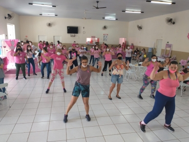 Foto 4: Mês de Prevenção ao Câncer de Mama. 