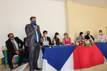 Foto 152: Reeleito, Marcelo Pecchio toma posse como Prefeito de Quatá
