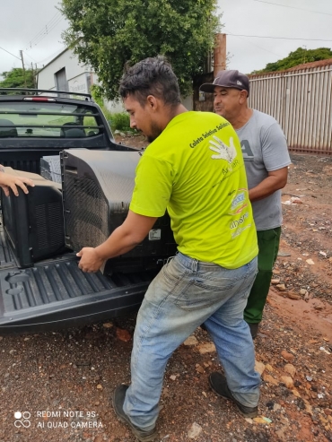 Foto 4: Mais de 500 quilos são arrecadados na coleta de lixo eletrônico